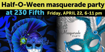 Half-O-Ween Masquerade Party