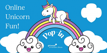 Online workshop “Unicorn Fun” With the Girl Scouts