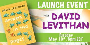 Book Launch. David Levithan, “Answer in the Pages”