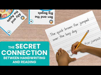 Webinar “The Secret Connection Between Handwriting and Reading”