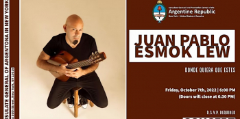 Concert of Juan Pablo Esmok Lew