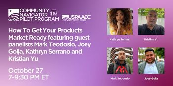How To Get Your Products Market Ready Panel Event & Networking Reception