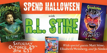 Spend Halloween with R.L. Stine