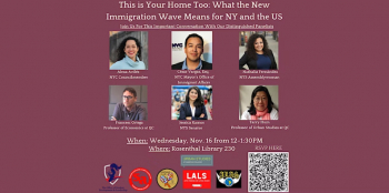 Seminar “This is Your Home Too: What the New Immigration Wave Means for NY & the US”