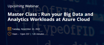 Webinar “Run your Big Data and Analytics Workloads at Azure Cloud”