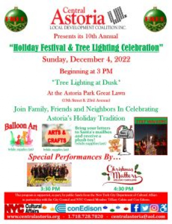 10th Annual Holiday Festival & Tree Lighting Celebration