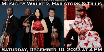 Music by Walker, Hailstork & Tillis