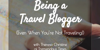 Free Workshop “Being a Travel Blogger”
