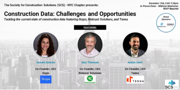 SCS-NYC. Construction Data: Challenges and Opportunities