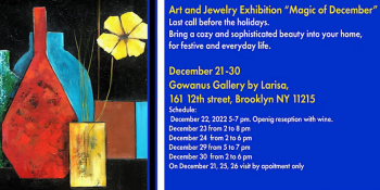 Art and Jewelry Exhibition “Magic of December”