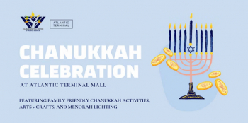 Chanukkah Celebration at Atlantic Terminal Mall