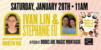 In-Store: Storytime with Ivan Lin, Stephanie Fu&nbsp;&&nbsp;Robyn Ng: &ldquo;Bobo`s Wild Chase&rdquo;