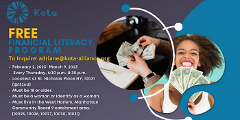 KOTA Alliance Financial Literacy Program Session I