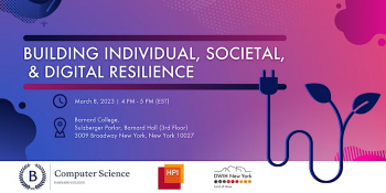 Multidisciplinary panel discussion “Building Individual, Societal and Digital Resilience”