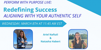 Workshop “Redefining Success & Aligning with Your Authentic Self”