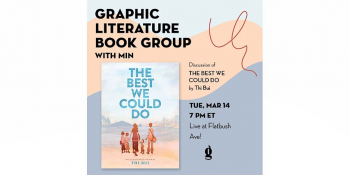 Live on Flatbush Ave.: Graphic Literature Book Group with Min