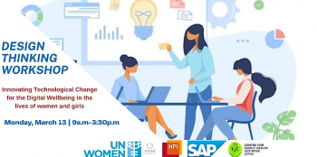 Design thinking Workshop — Innovating for Women and Girls Digital Wellbeing
