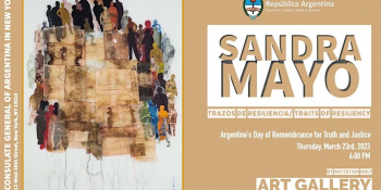 Sandra Mayo Exhibition “Day of Remembrance for Truth & Justice”