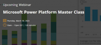 Webinar “Microsoft Power Platform Master Class”