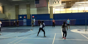 Practicing Mandarin through Playing Badminton