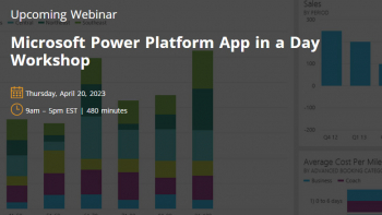 Webinar “Microsoft Power Platform App in a Day Workshop”