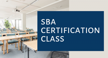 Webinar “SBA Federal Small Business Certifications”
