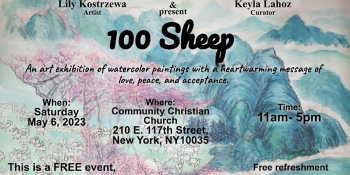 Exhibition “100 Sheep”
