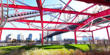 Yoga Under the 59th Street Bridge