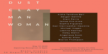 Dust Clay Man Woman Group Art Exhibit
