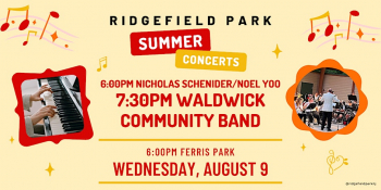 Summer Concert Series: Nick Schneider/Noel Yoo & Waldwick Community Band