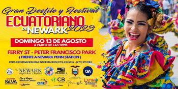 Gran Desfile y Festival Ecuatoriano de Newark 2023