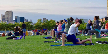 Yoga on&nbsp;the Waterfront