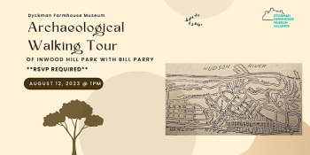 Archaeological Walking Tour of Inwood Hill Park with Bill Parry