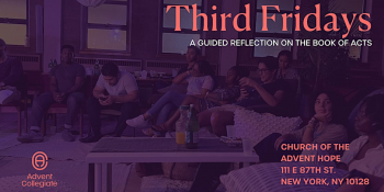 Third Fridays: Guided Reflection on the book of Acts