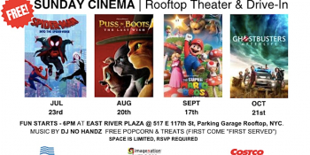 Sunday Cinema: Rooftop Theater & Drive-In