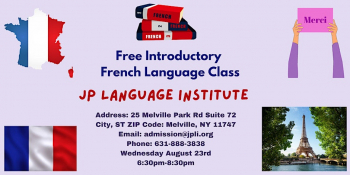 Free Introductory French Language Class