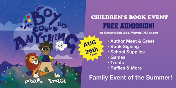 “The Boy That Could Do Anything” Back to School Launch & Book Signing