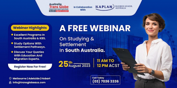 Free Webinar on Education and Settlement in South Australia