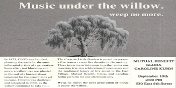 Concert “Music Under The Willow”