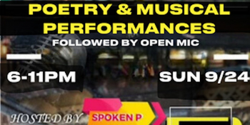 Poetry & Music Performances (+ Open Mic)