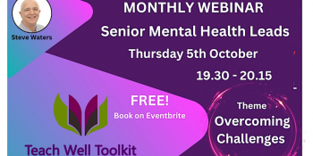 Senior Mental Health Leads Monthly Webinar “Overcoming Challenges”