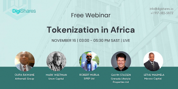 Free Webinar “Tokenization in Africa”