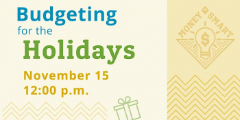 Webinar “Budgeting for the Holidays”
