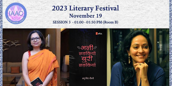 Literary Fest Book Talk — Anu Singh Choudhary with Manreet Sodhi Someshwar