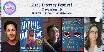 Literary Fest Book Talk — Maulik Pancholy, Shastri Akella with Jennifer Acker