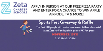 Free Sports Fest Giveaway & Chance To Win AirPods or Experience On Zeta