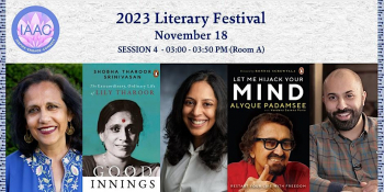 LitFest Book Talk — Shobha Tharoor Srinivasan, Vandana Saxena, Ritesh Batra