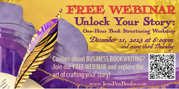 Book-writing Webinar “Unlock Your Story”