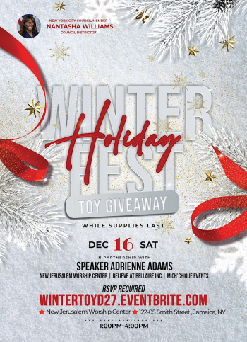 2nd Annual Winter Fest Holiday Toy Drive