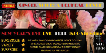 Ginger Spice: A Redhead Revue New Year’s Eve Eve